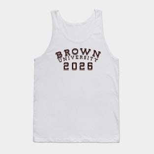 Brown University Class of 2026 Tank Top